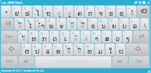 Lao Keyboard (2015)